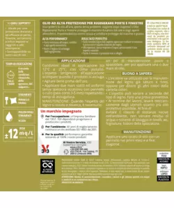 Olio rigenerante per porte e finestre v33 incolore, 1 lt